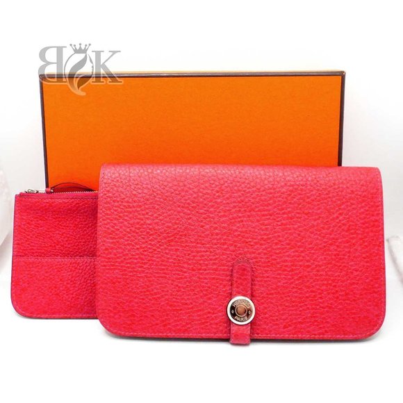 Hermes Dogon GM Red P - Picture 1 of 4
